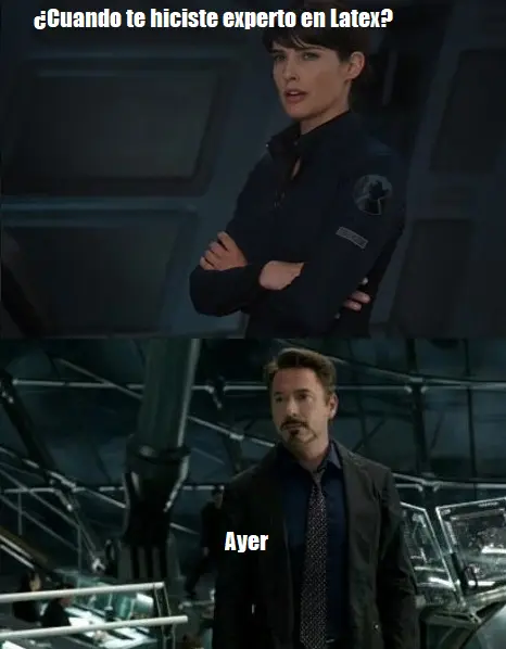 tony start latex meme